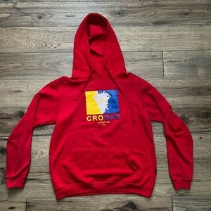Crooks and Castle Red Hoodie